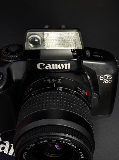 Canon EOS 700 35mm SLR Film Camera & 35-80mm Canon Lens - Working - Read Details