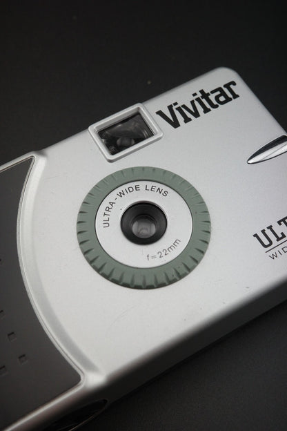 Vivitar Ultra Wide & Slim Vintage 2000's 35mm Film Camera - Tested and Working