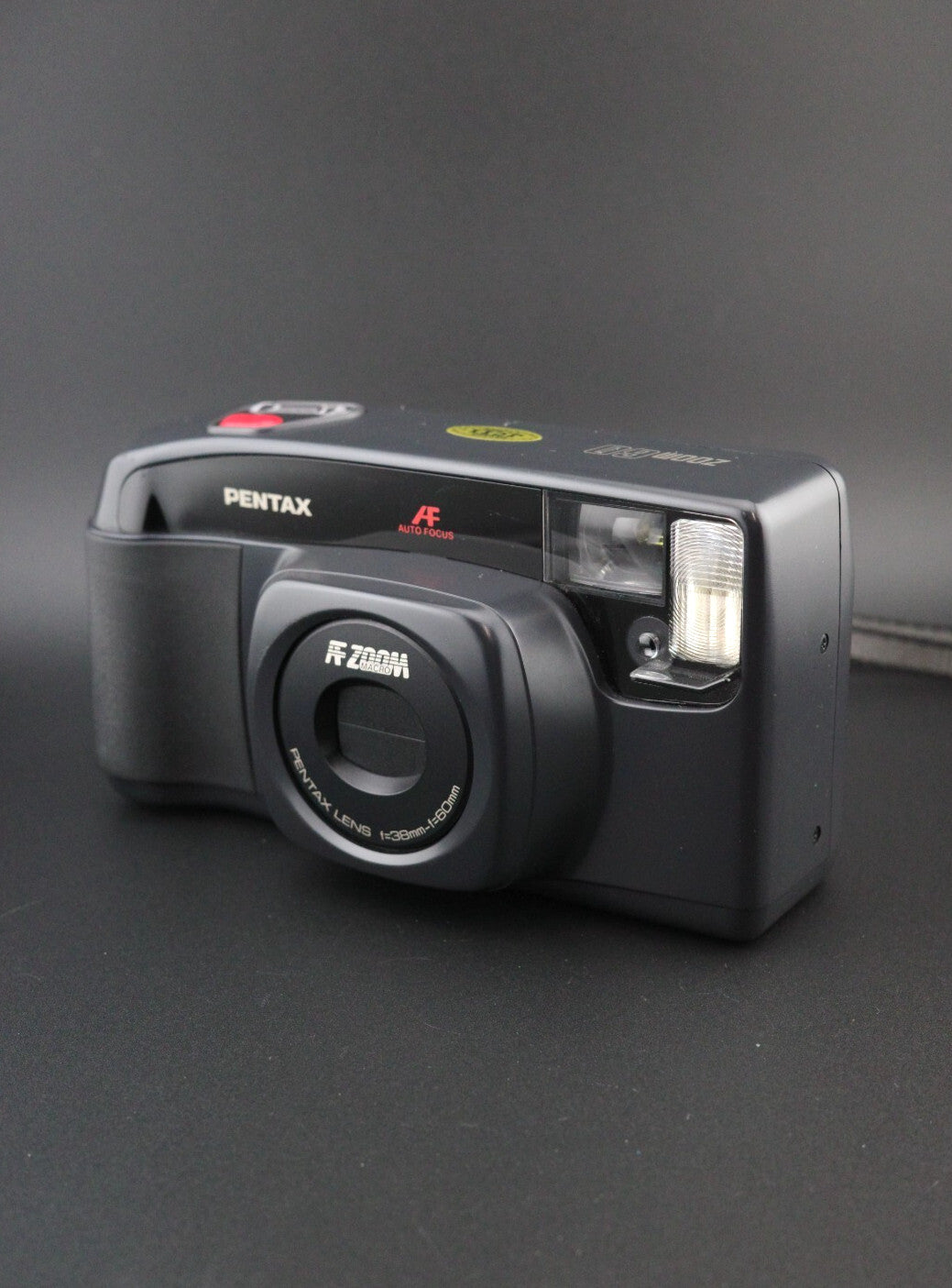 Pentax Zoom 60 AF 35mm Point and Shoot Film Camera Tested & Working (LCD Fault)