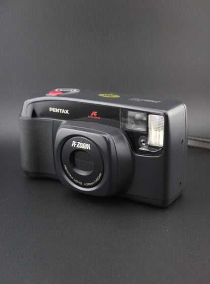 Pentax Zoom 60 AF 35mm Point and Shoot Film Camera Tested & Working (LCD Fault)