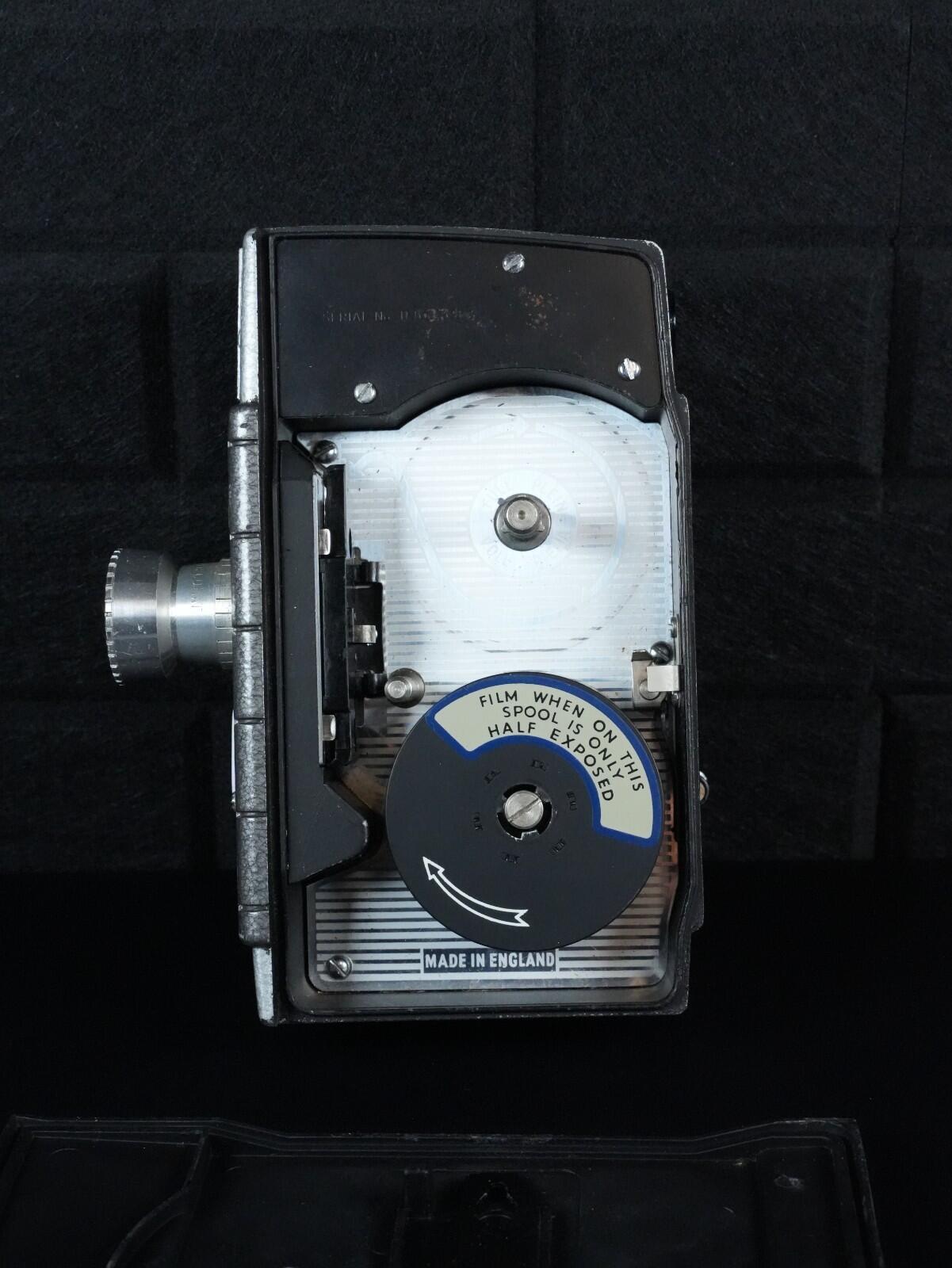 Bell & Howell Sundial Vintage 1950's Double 8mm Cine Film Camera - Fully Working