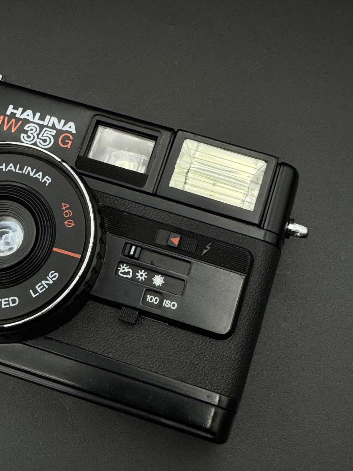 Halina MW 35AF 35mm Compact Film Camera With 38mm f3.8 Lens - Flash Not Working