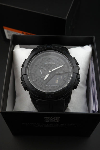 Activa X Invicta Spry ACW2583-001 Men's Digital Watch 53mm Black - New & Boxed