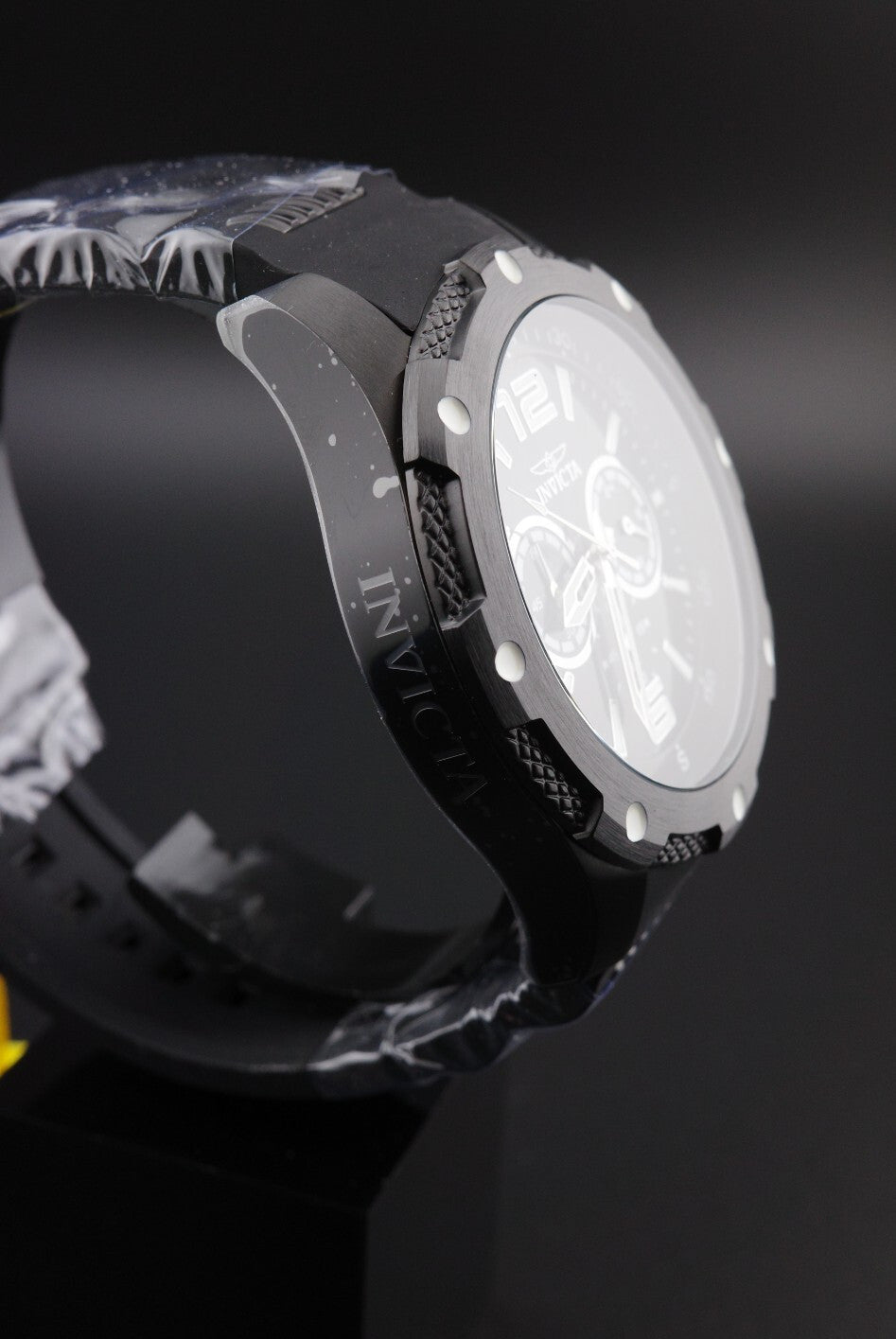 Invicta I-Force Axis 50556 Men’s Watch 50mm Black - Silicone - Brand New & Boxed