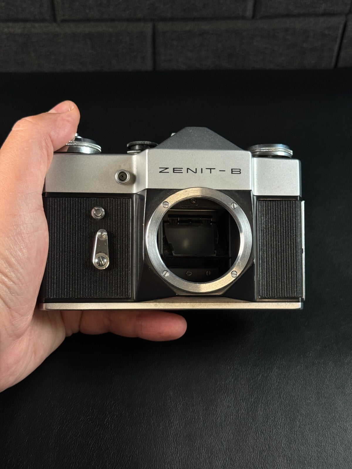Vintage Zenit-B 35mm SLR Camera + Auto Flex 2.8 50mm Lens - Tested & Working