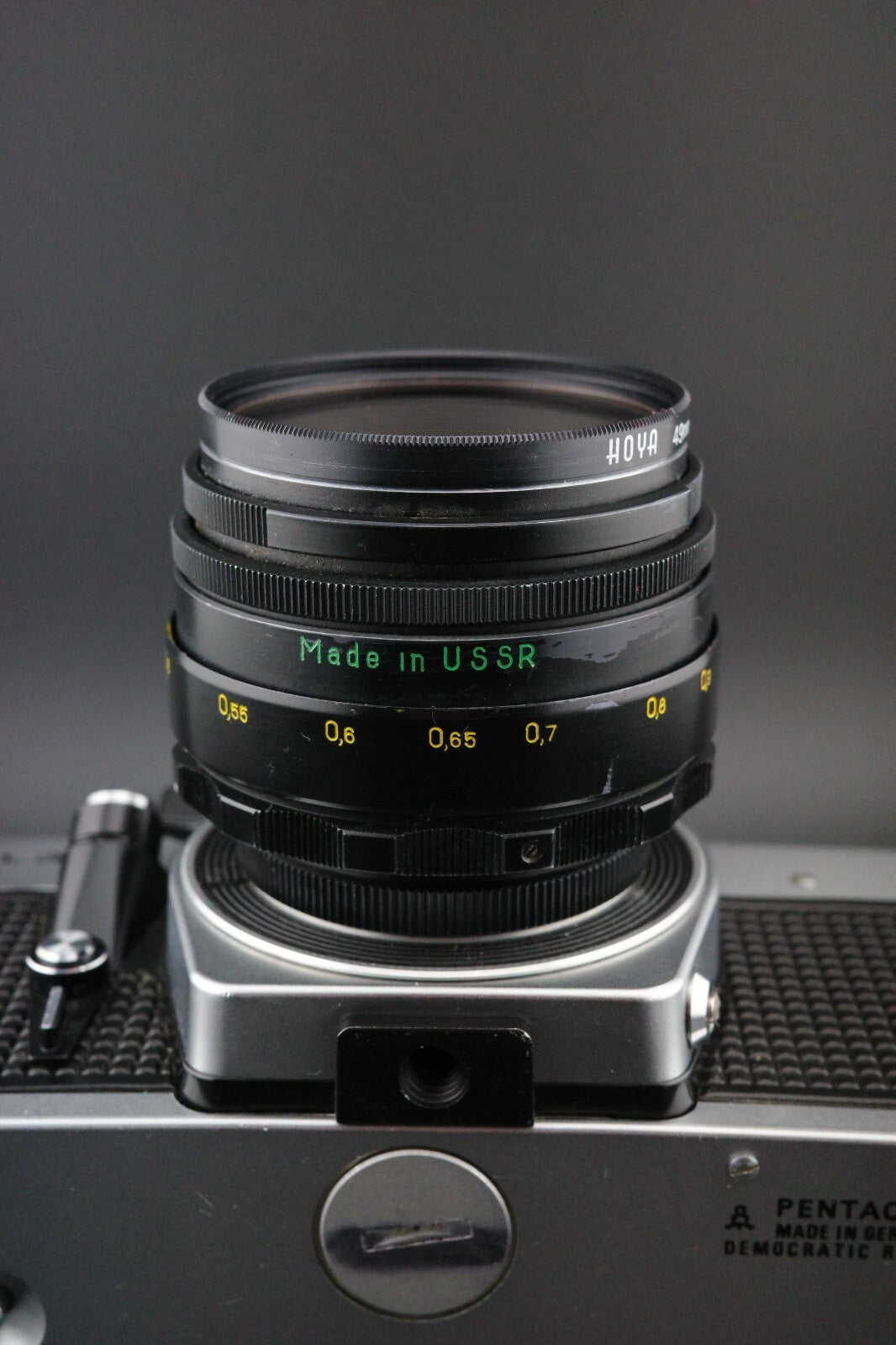 Vintage Praktica MTL 3 35mm SLR + Helios 44-2 58mm f2 M42 - Tested Working