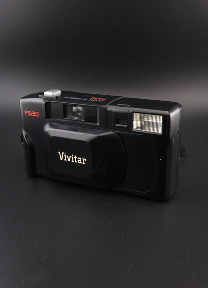 Vivitar PS-30 Vintage 1990's 35mm Point and Shoot Film Camera - Tested & Working