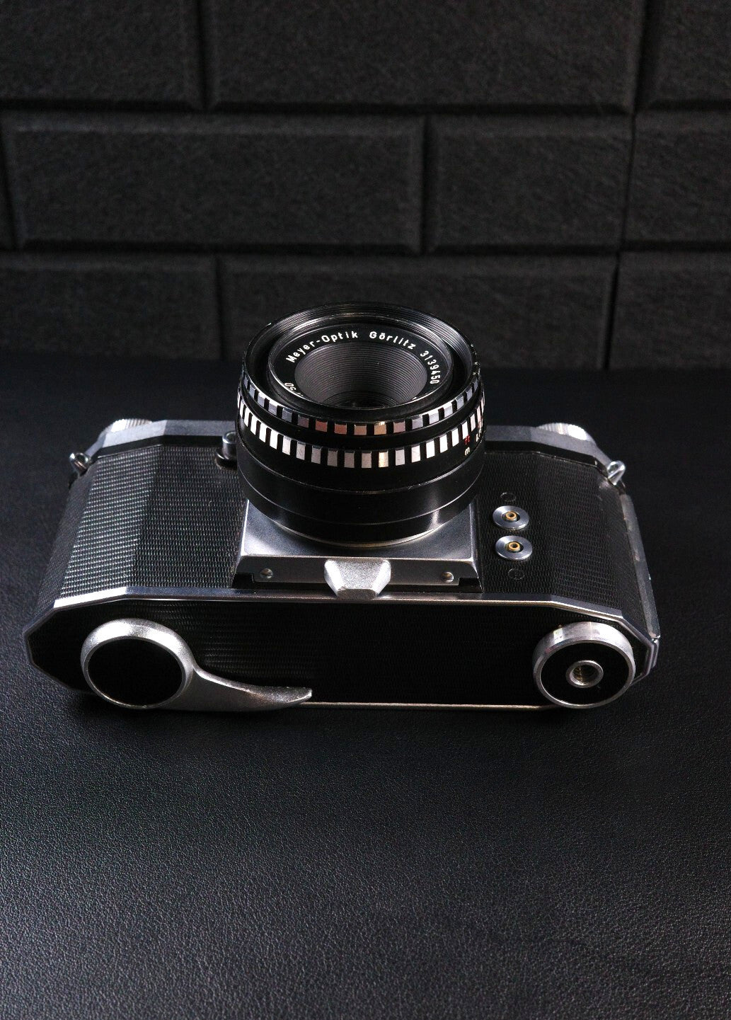 Vintage Praktica IV F 35mm Film Camera & 50mm f/2.8 Lens - Faulty (Read Details)