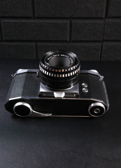 Vintage Praktica IV F 35mm Film Camera & 50mm f/2.8 Lens - Faulty (Read Details)