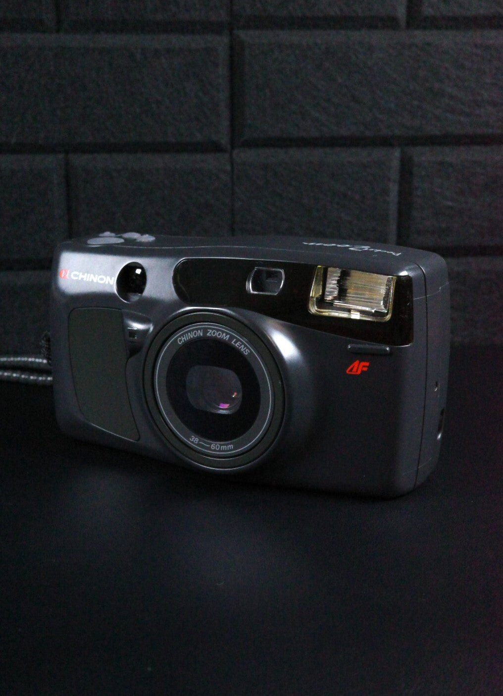 Chinon Pocket Zoom Vintage 1990's 35mm Film Camera - Film Tested & Working