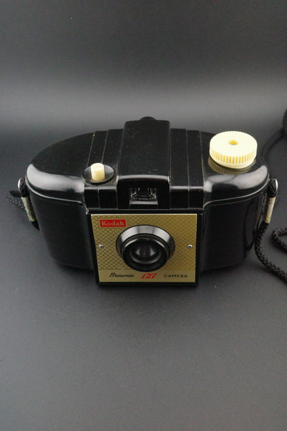 Kodak Brownie 127 Film Camera Vintage 1950s Tested & Working With Original Case