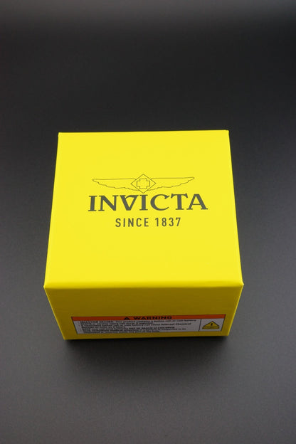 Invicta Speedway Rim 69490 Men’s Watch 42mm Black Orange - Brand New & Boxed