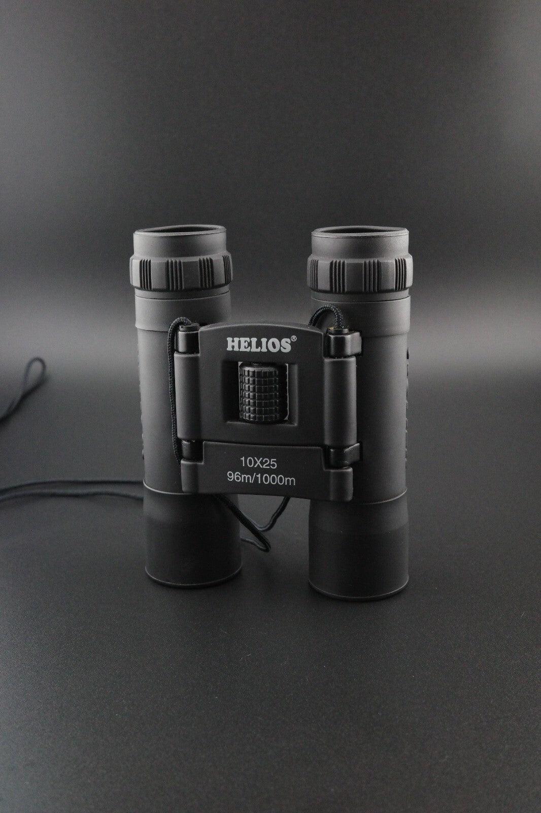 Helios 10 x 25 Compact Travel Binoculars and Case - 96M-1000M