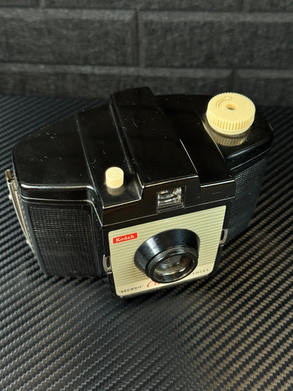 Kodak Brownie Cresta II 2 Vintage 1950s Camera & Original Case - Working (E421)