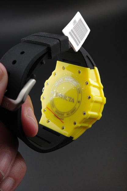 Invicta Racing Vaulthan 69667 Men’s Watch 44mm Yellow Black - Brand New & Boxed