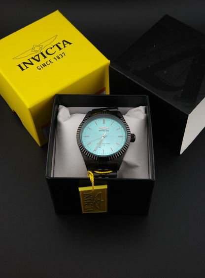 Invicta Specialty Serrate 79020 Men’s Watch 40mm Black | Blue Brand New & Boxed