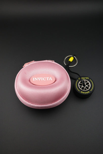 New Boxed Invicta Wildflower 001-GA-L-500 Ladies 32mm Silver Tone Bracelet Watch