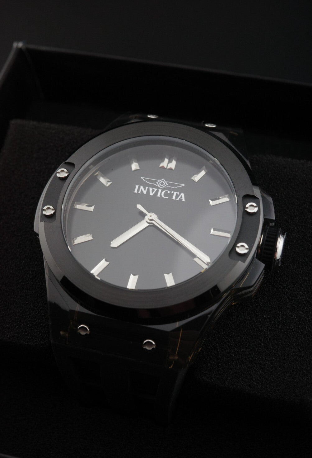 Invicta Sea Base Siphon 50010 Men's Quartz Watch 45mm Black  - New & Boxed