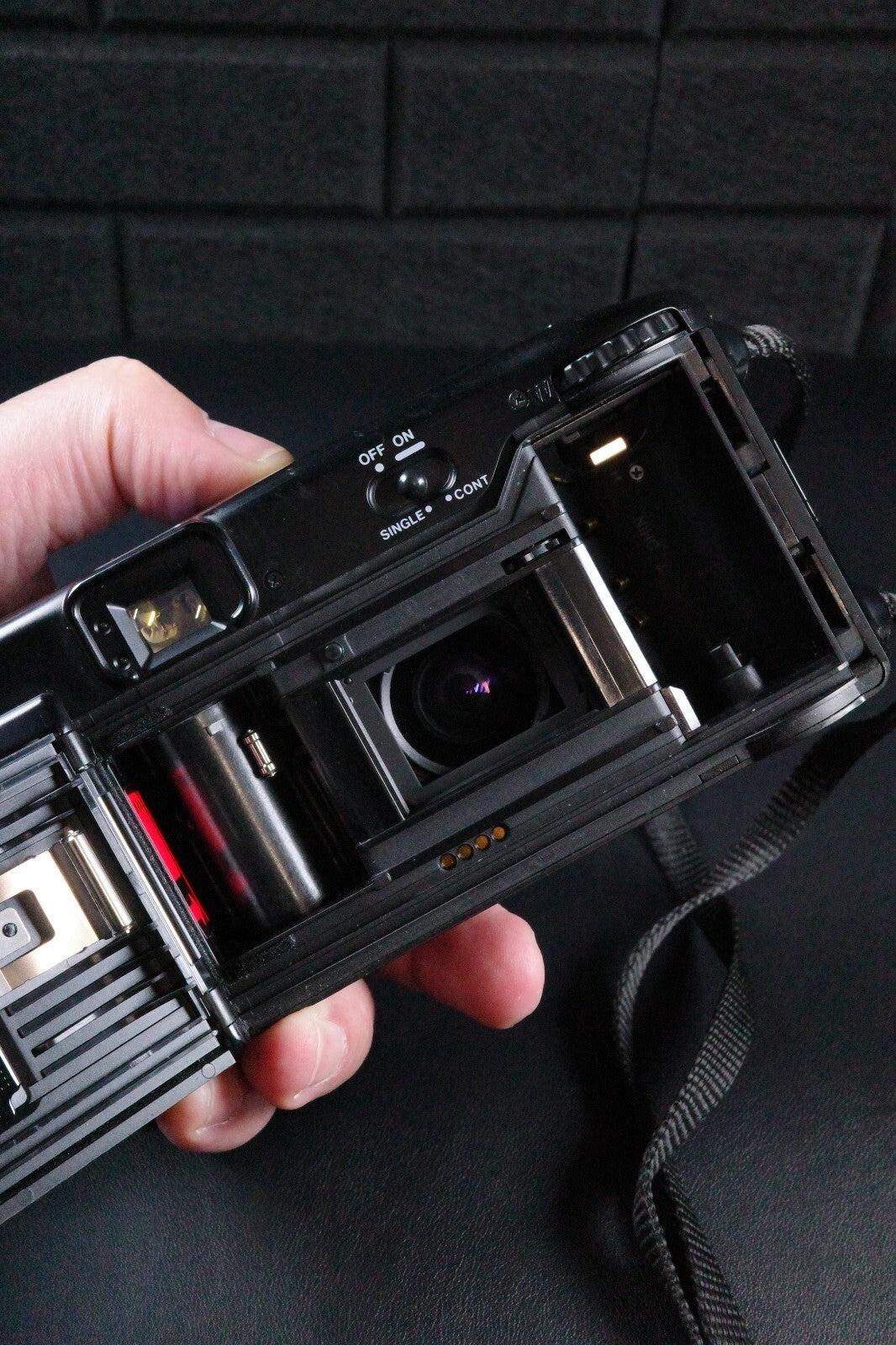 Olympus AZ-1 Zoom Vintage 1980's 35mm Film Point & Shoot Camera - Fully Working