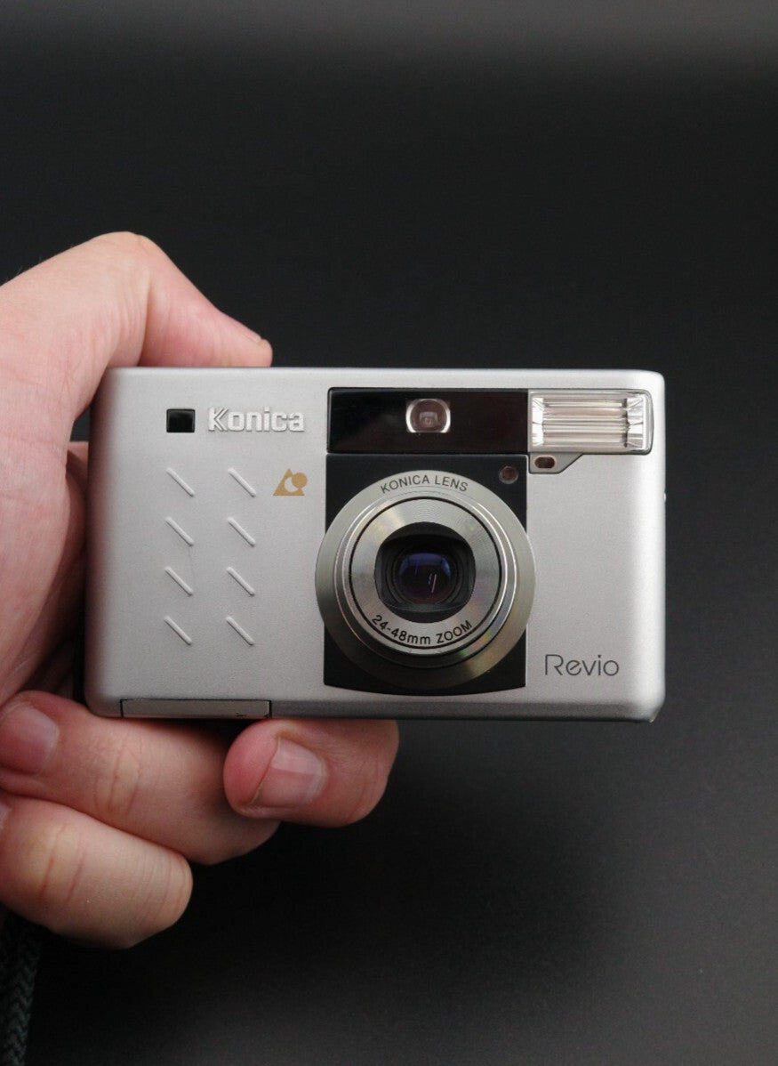 Konica Revio Vintage 1990's Compact APS Film Zoom Camera - Tested & Working
