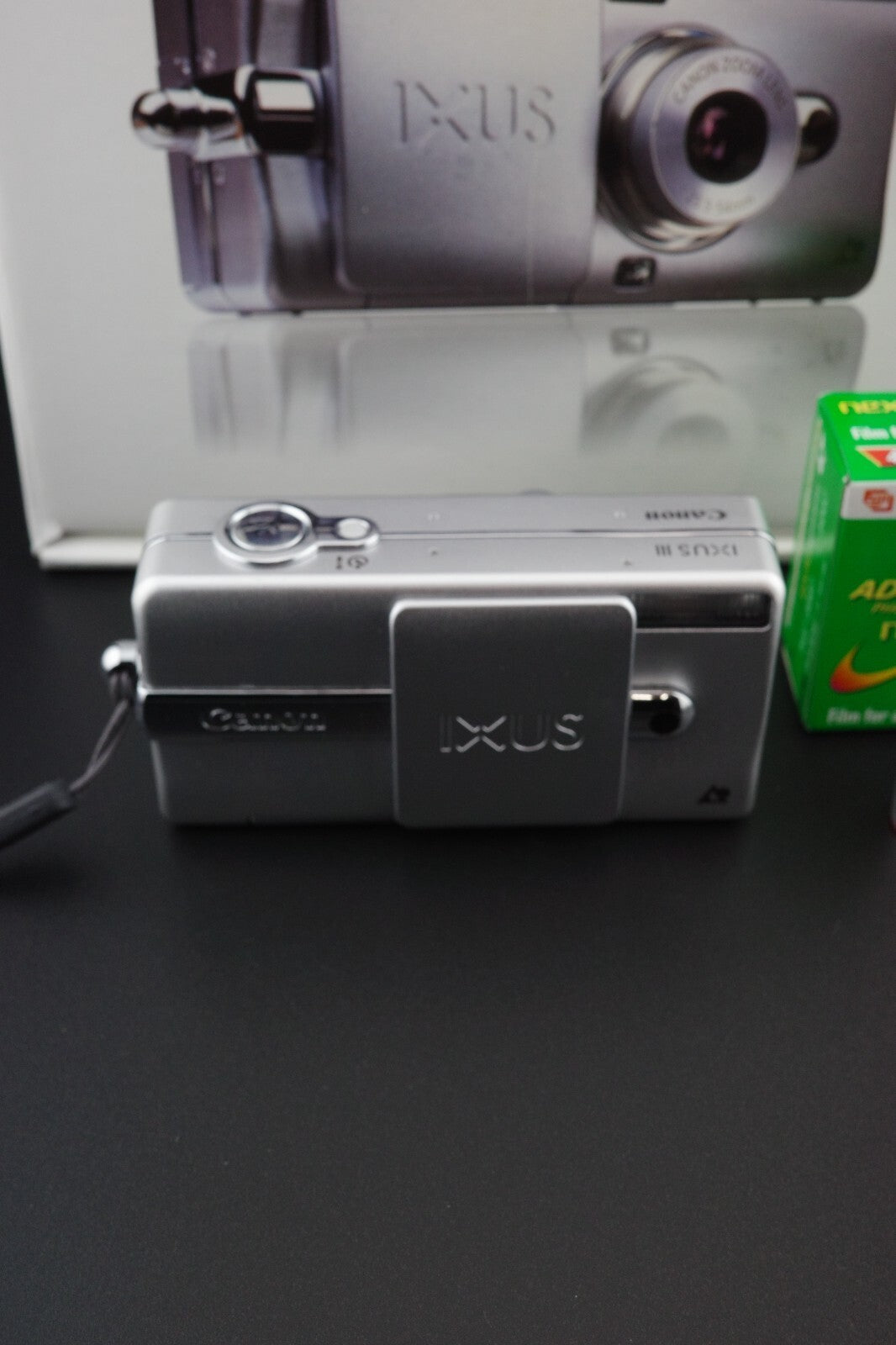 Canon Ixus III Vintage APS Film Camera - Boxed With Expired Film - Working