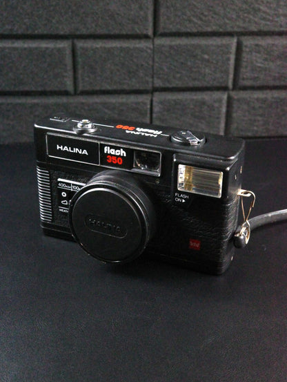 Halina Flash 350 Vintage 1990's 35mm Film Camera - Film Tested & Working