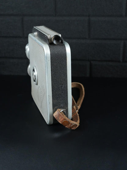 Meopta A8 lla Vintage 1950's Double 8mm Cine Film Camera - Spares or Repair