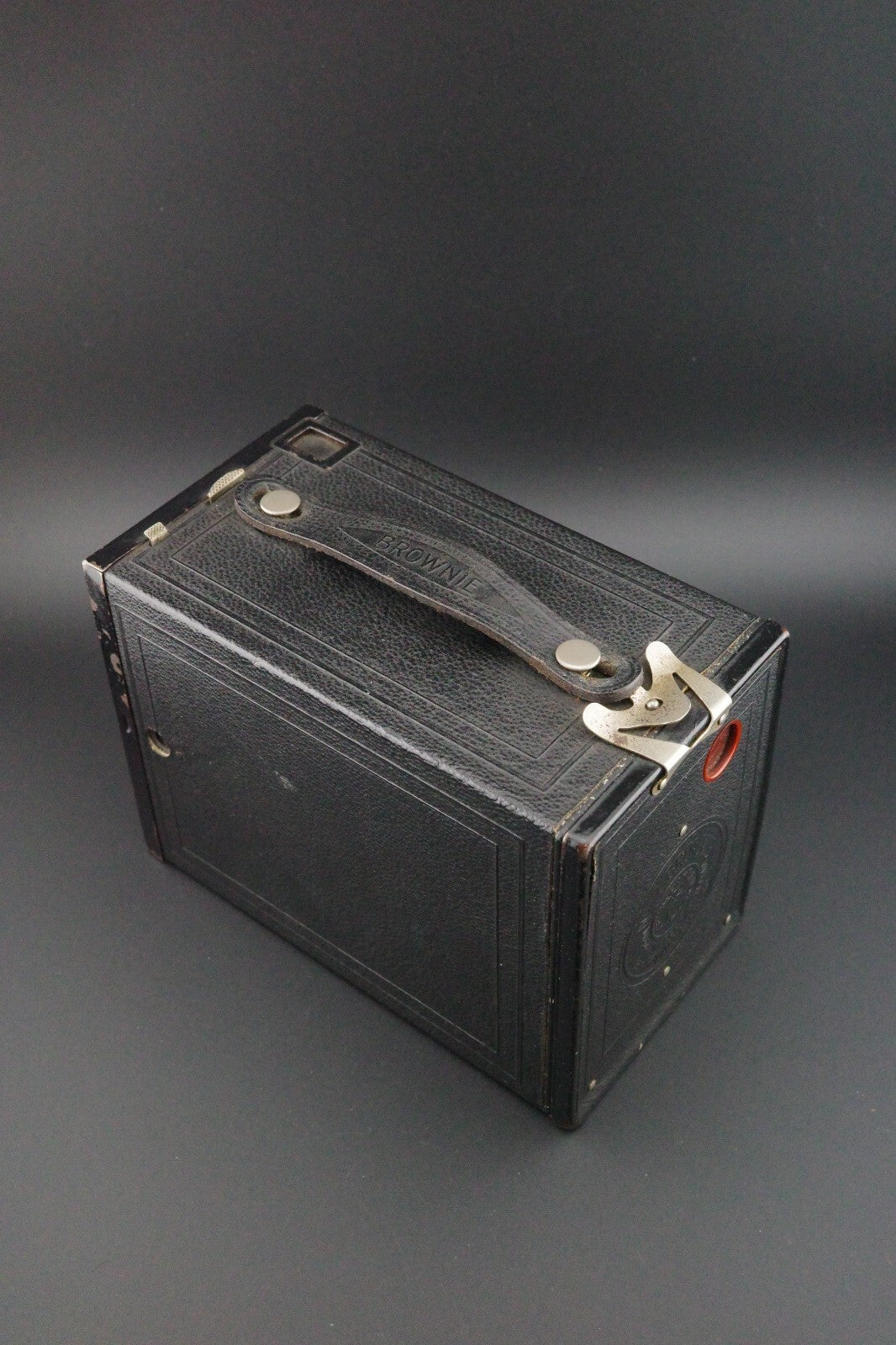 Kodak No.2 Brownie Model F 120 Film Box Camera - Tested & Working Vintage 1930's