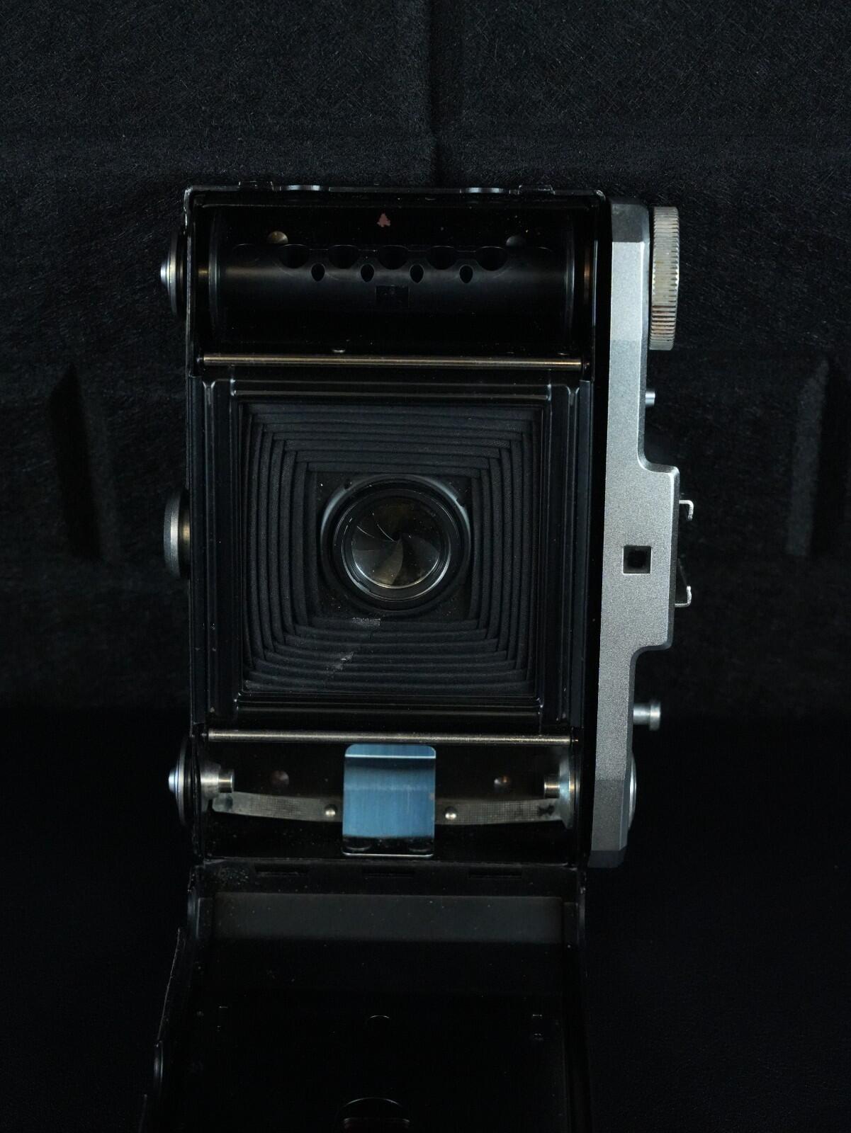 Zeiss Ikon Nettar 518/16 Vintage 1950s Folding Bellows Camera + Extras - Working