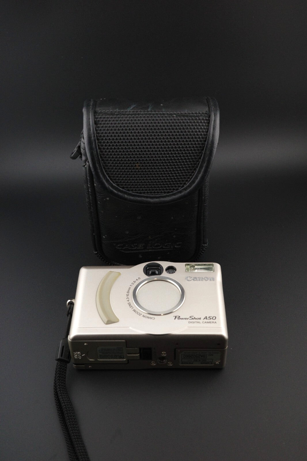 Canon PowerShot A50 1.3MP CCD Vintage Digital Camera + CF Card Tested & Working