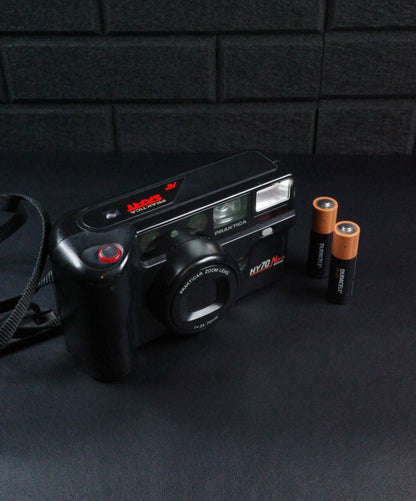 Praktica HY 70 Nova Zoom Vintage 1990's 35mm Point & Shoot Camera - Working