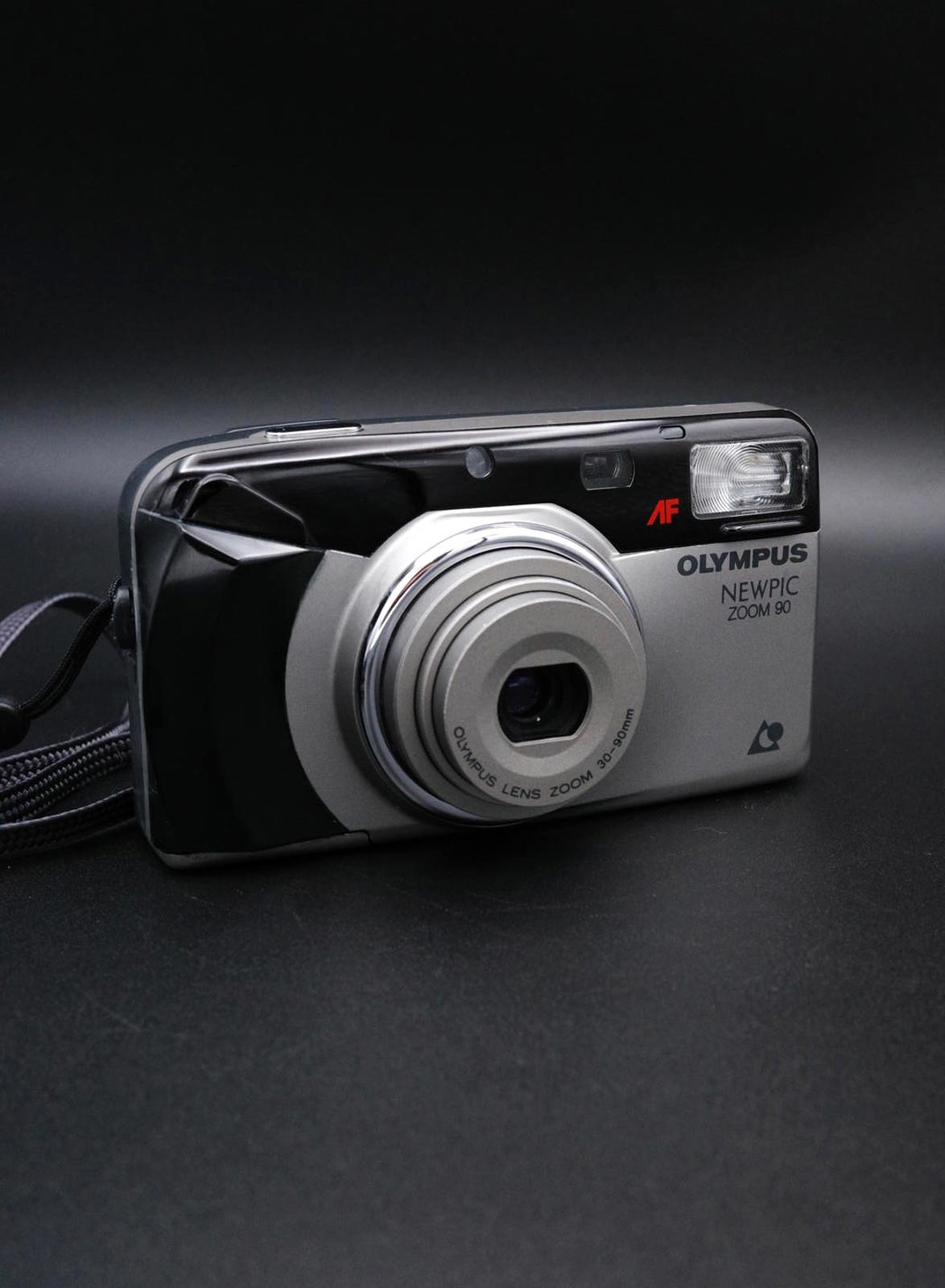 Olympus NewPic Zoom 90 Vintage APS Film Camera - Tested & Working