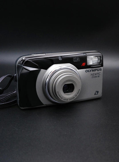 Olympus NewPic Zoom 90 Vintage APS Film Camera - Tested & Working