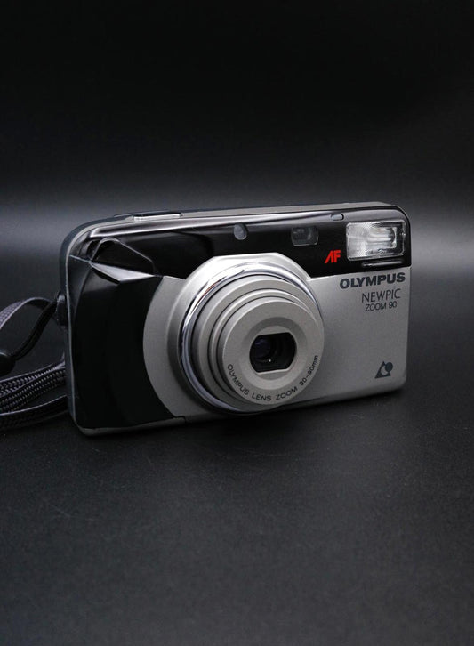 Olympus NewPic Zoom 90 Vintage APS Film Camera - Tested & Working
