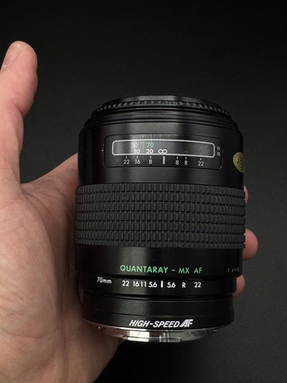 Quantaray-MX AF 1:4~5.6 f=70~210mm Minolta AF Mount Camera Lens (Light Fungus)