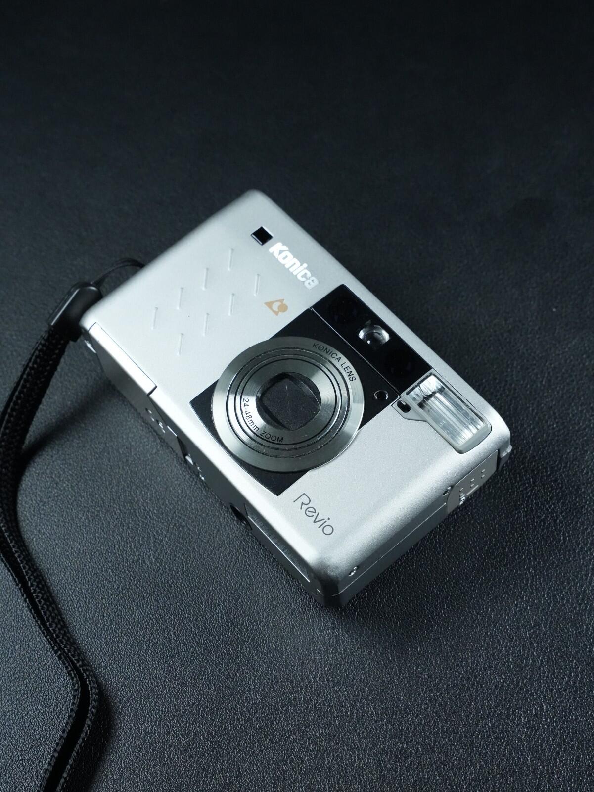 Konica Revio Vintage 1990's Compact APS Film Camera + Battery - Tested & Working