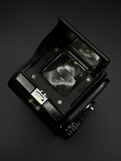 Vintage 1950s Kodak Duaflex II 620 Film Box Camera & Leather Case - Working