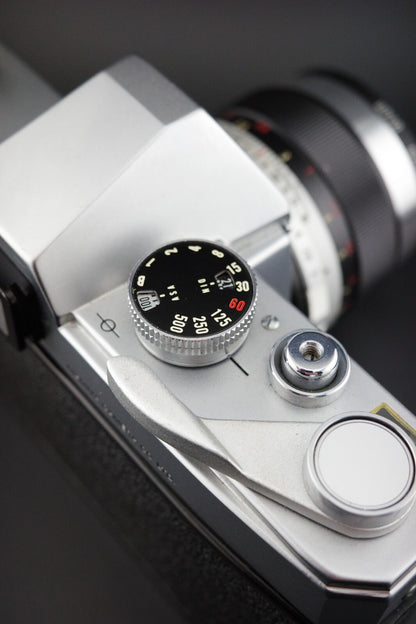 Mamiya/Sekor 500TL 35mm Film Camera +  50mm f/2 Lens Winds, Fires, Faulty Meter