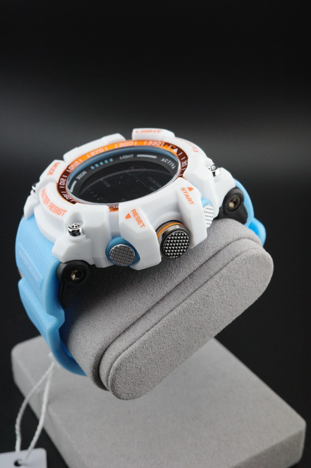 Activa x Invicta Mens Digital Watch 56mm Light Blue - Brand New & Boxed
