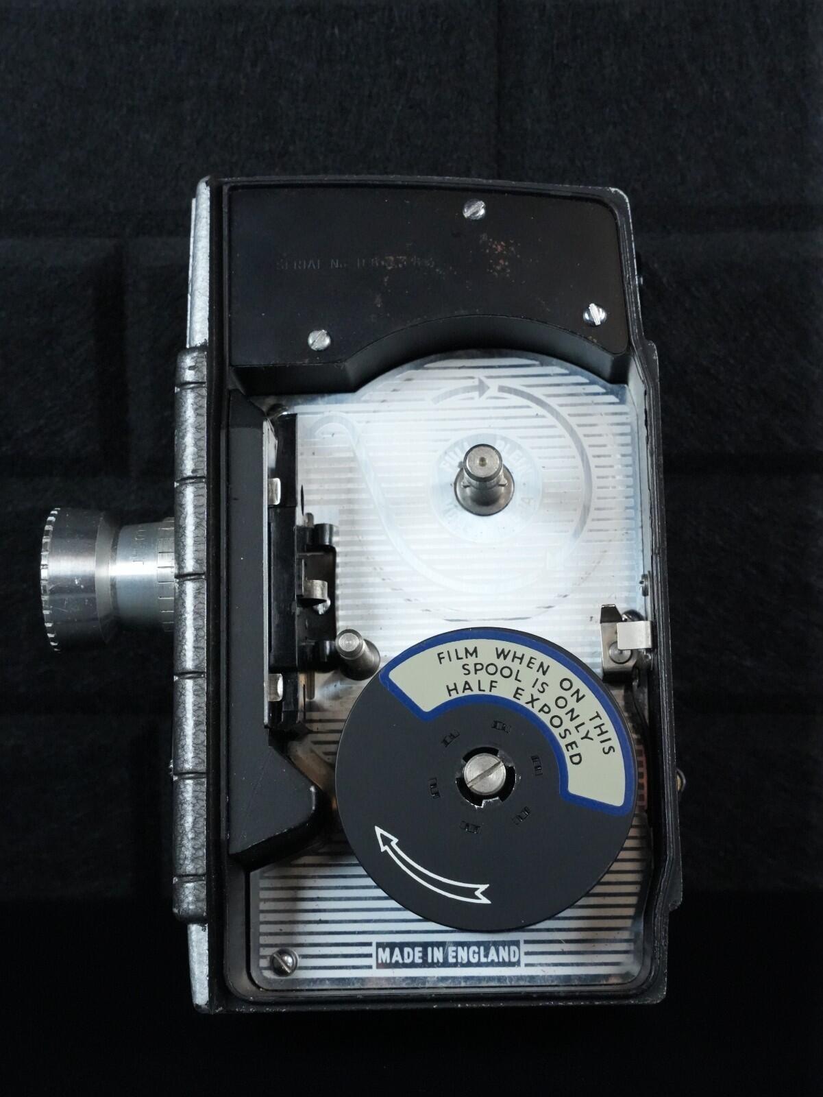 Bell & Howell Sundial Vintage 1950's Double 8mm Cine Film Camera - Fully Working