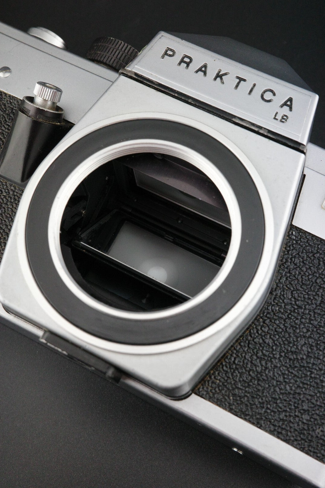 Praktica LB2 35mm SLR + Meyer Domiplan 50mm f2.8 M42 Film Film Tested & Working