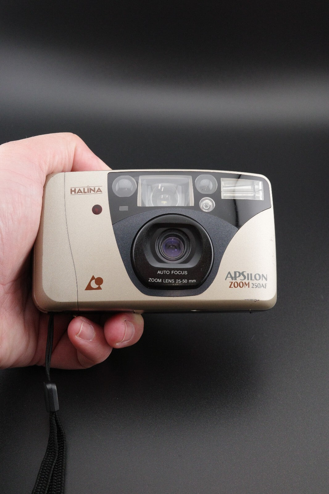 Halina APSilon Zoom 250AF Vintage 1990's APS Film Camera - Tested & Working
