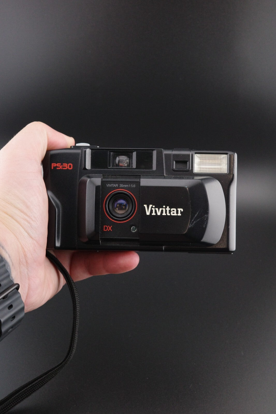 Vivitar PS-30 Vintage 1990's 35mm Point and Shoot Film Camera - Tested & Working