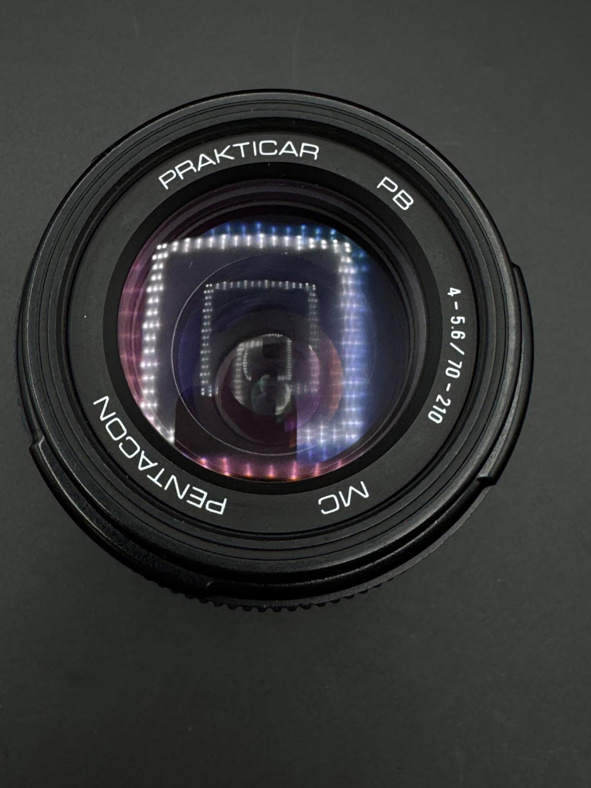 Vintage Prakticar Pentacon 70-210mm F4-5.6 Telephoto Zoom Lens - PB Mount - VGC