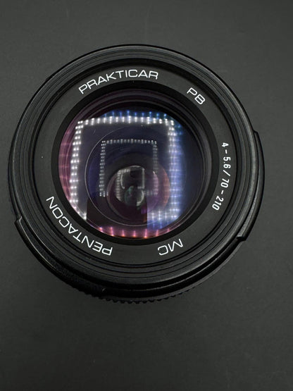 Vintage Prakticar Pentacon 70-210mm F4-5.6 Telephoto Zoom Lens - PB Mount - VGC