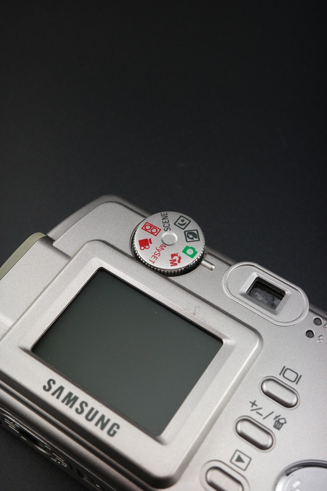 Samsung Digimax 430 Vintage Y2K 4.0MP Digital Camera, Card & Batteries - Working