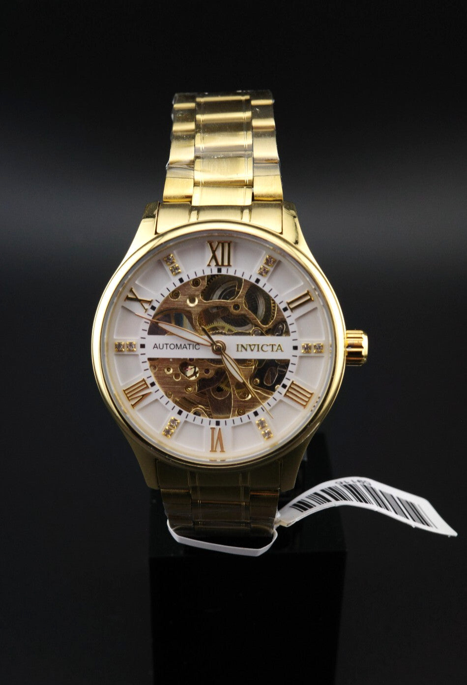 Invicta Objet D Art 69116 Men’s Automatic Watch 40mm Gold Skeleton - New & Boxed