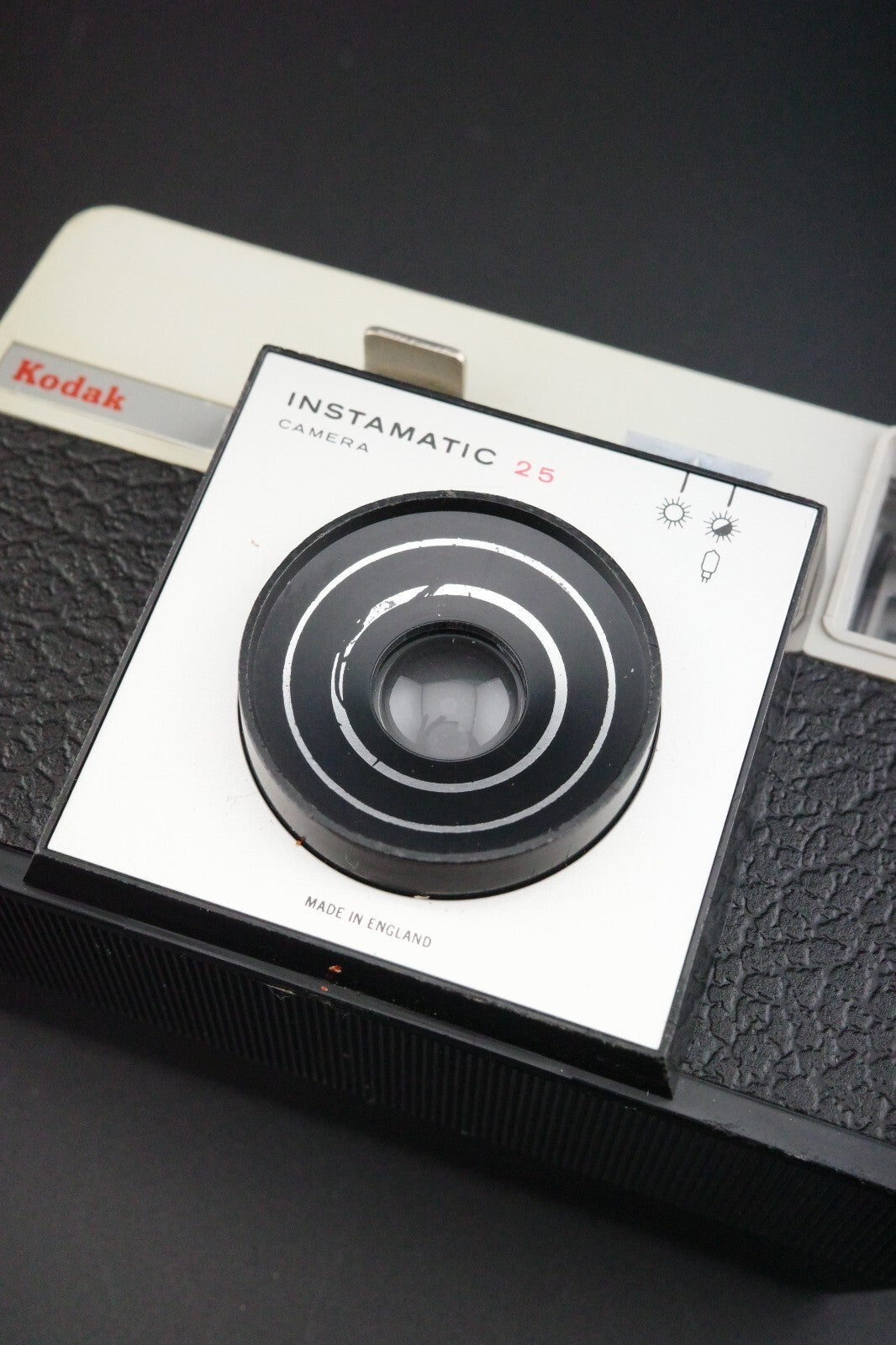 Vintage 1960's Kodak Instamatic 25 Retro 126 Film Camera +  Case & Instructions