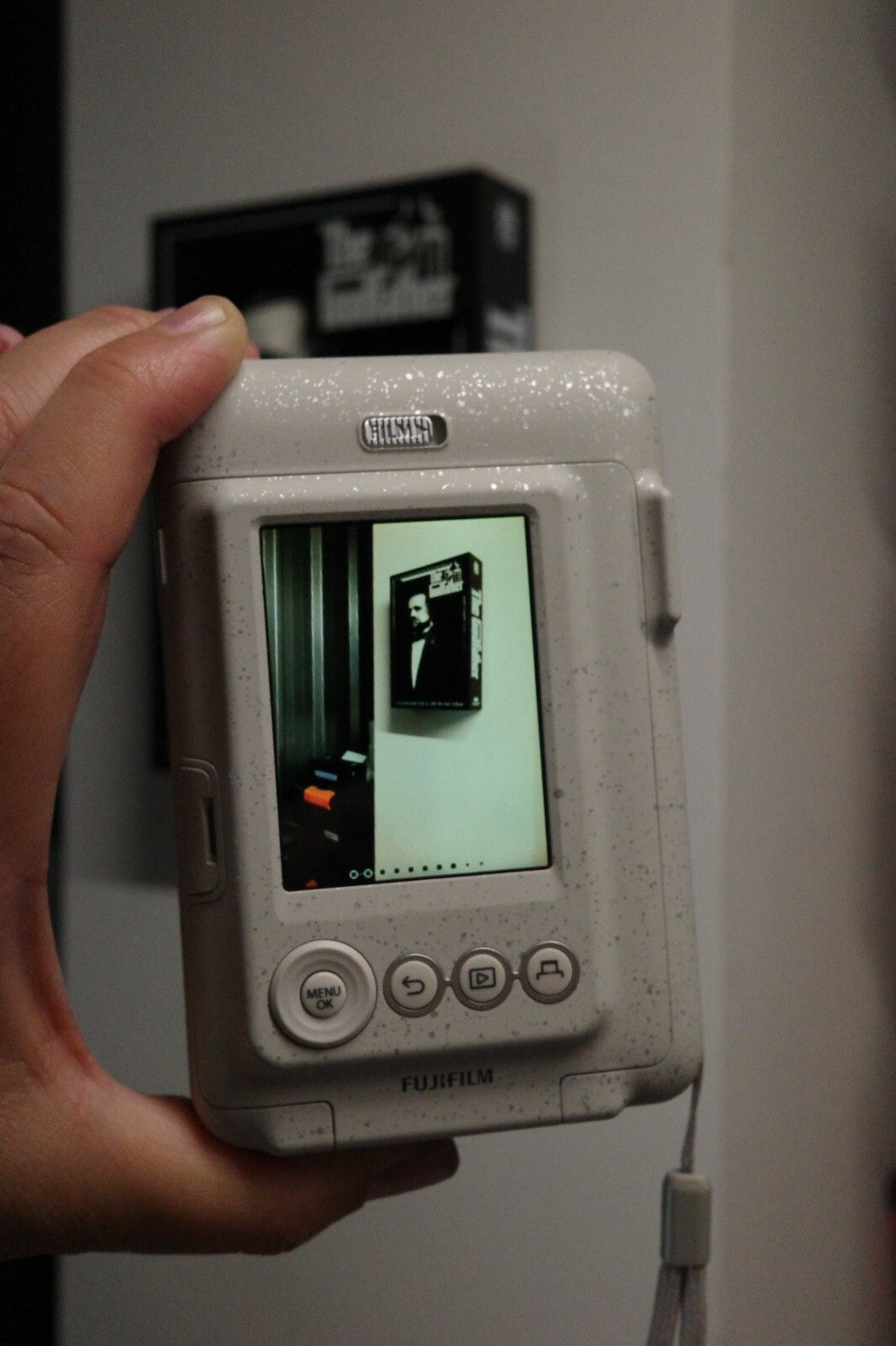 Fujifilm Mini LiPlay Hybrid Digital Instant Camera Misty White Tested & Working