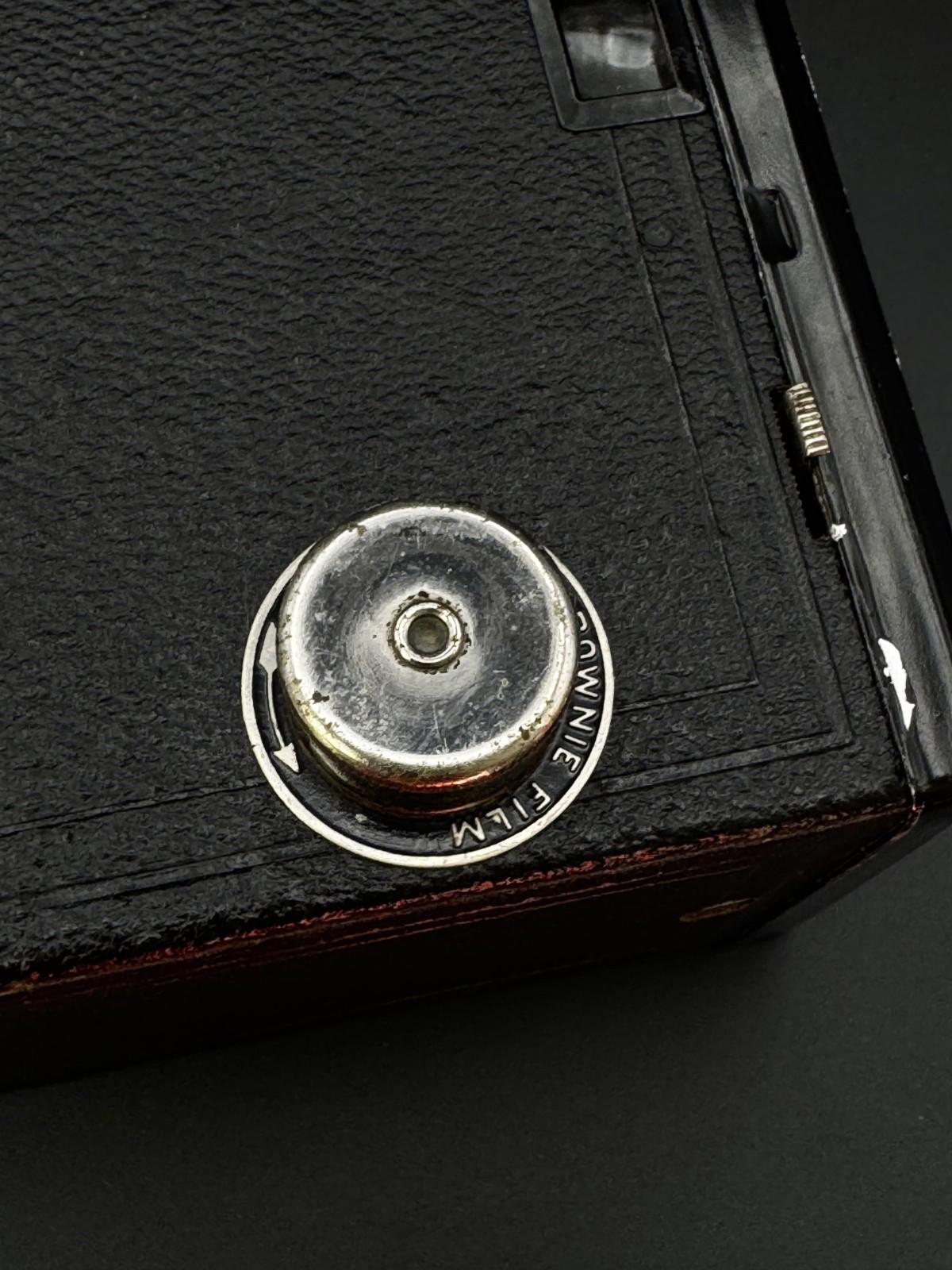 Vintage Kodak Brownie No.2 Portrait 120 Film Model F Box Camera Tested & Working